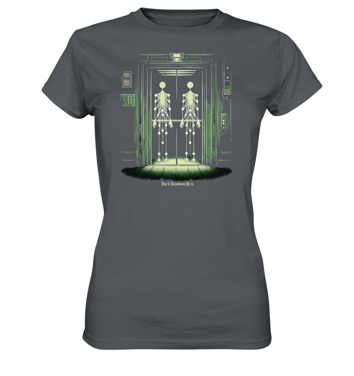 Geisterjagd im alten Aufzug Kinect Spuk - Ladies Premium Shirt | Lady - Shirts | Dark Shadows Arts