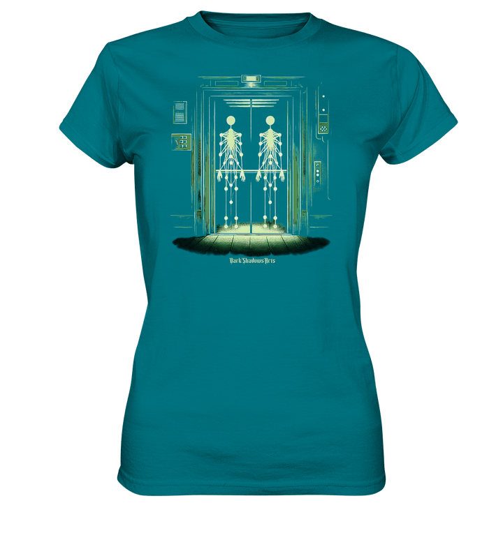 Geisterjagd im alten Aufzug Kinect Spuk - Ladies Premium Shirt | Lady - Shirts | Dark Shadows Arts