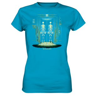 Geisterjagd im alten Aufzug Kinect Spuk - Ladies Premium Shirt | Lady - Shirts | Dark Shadows Arts