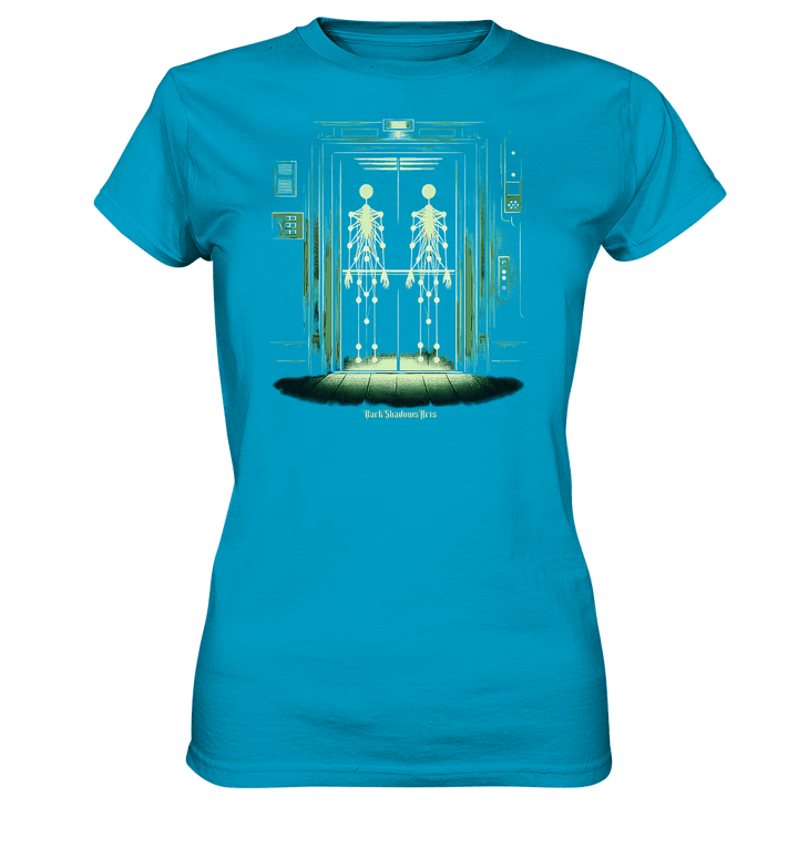 Geisterjagd im alten Aufzug Kinect Spuk - Ladies Premium Shirt | Lady - Shirts | Dark Shadows Arts