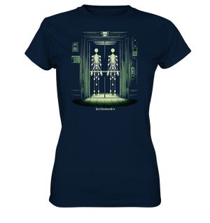 Geisterjagd im alten Aufzug Kinect Spuk - Ladies Premium Shirt | Lady - Shirts | Dark Shadows Arts