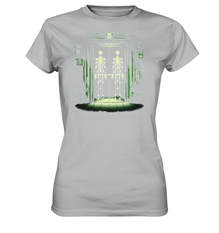 Geisterjagd im alten Aufzug Kinect Spuk - Ladies Premium Shirt | Lady - Shirts | Dark Shadows Arts