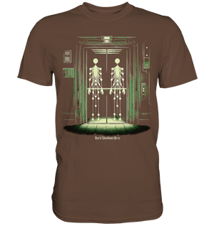 Geisterjagd im alten Aufzug Kinect Spuk - Premium Shirt | Unisex - Shirts | Dark Shadows Arts