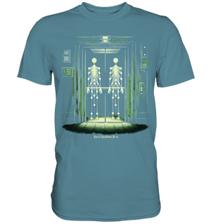 Geisterjagd im alten Aufzug Kinect Spuk - Premium Shirt | Unisex - Shirts | Dark Shadows Arts