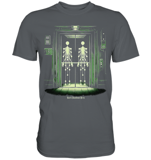 Geisterjagd im alten Aufzug Kinect Spuk - Premium Shirt | Unisex - Shirts | Dark Shadows Arts