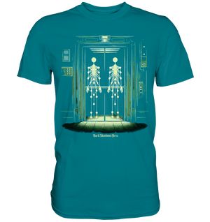 Geisterjagd im alten Aufzug Kinect Spuk - Premium Shirt | Unisex - Shirts | Dark Shadows Arts