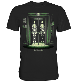 Geisterjagd im alten Aufzug Kinect Spuk - Premium Shirt | Unisex - Shirts | Dark Shadows Arts