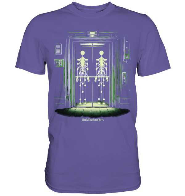 Geisterjagd im alten Aufzug Kinect Spuk - Premium Shirt | Unisex - Shirts | Dark Shadows Arts