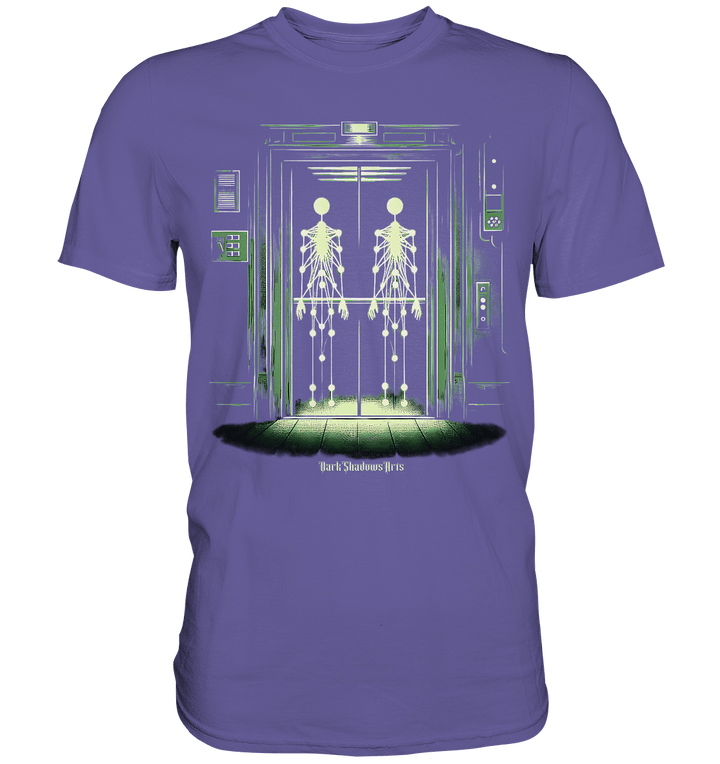 Geisterjagd im alten Aufzug Kinect Spuk - Premium Shirt | Unisex - Shirts | Dark Shadows Arts