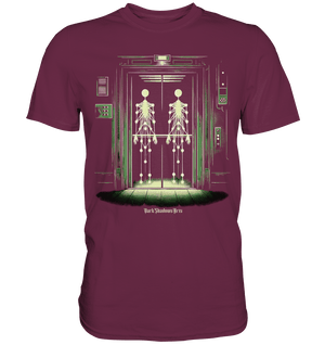 Geisterjagd im alten Aufzug Kinect Spuk - Premium Shirt | Unisex - Shirts | Dark Shadows Arts