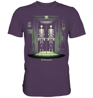 Geisterjagd im alten Aufzug Kinect Spuk - Premium Shirt | Unisex - Shirts | Dark Shadows Arts