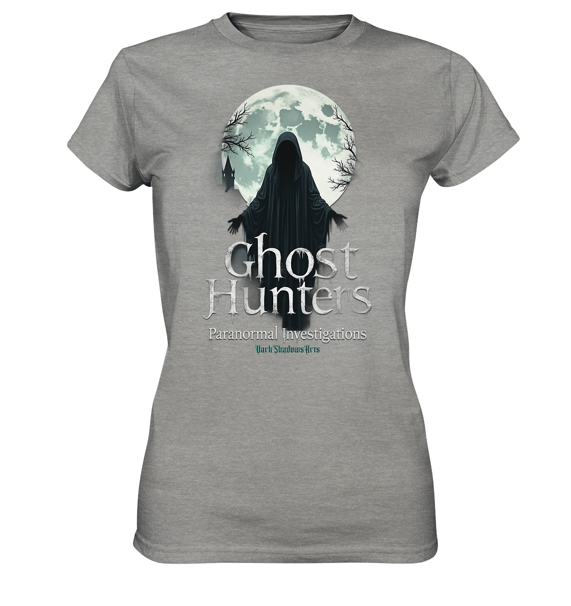Ghost Hunters - Moonlit Pursuit - Ladies Premium Shirt | Lady - Shirts | Dark Shadows Arts
