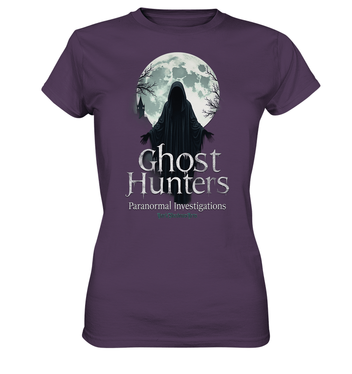 Ghost Hunters - Moonlit Pursuit - Ladies Premium Shirt | Lady - Shirts | Dark Shadows Arts