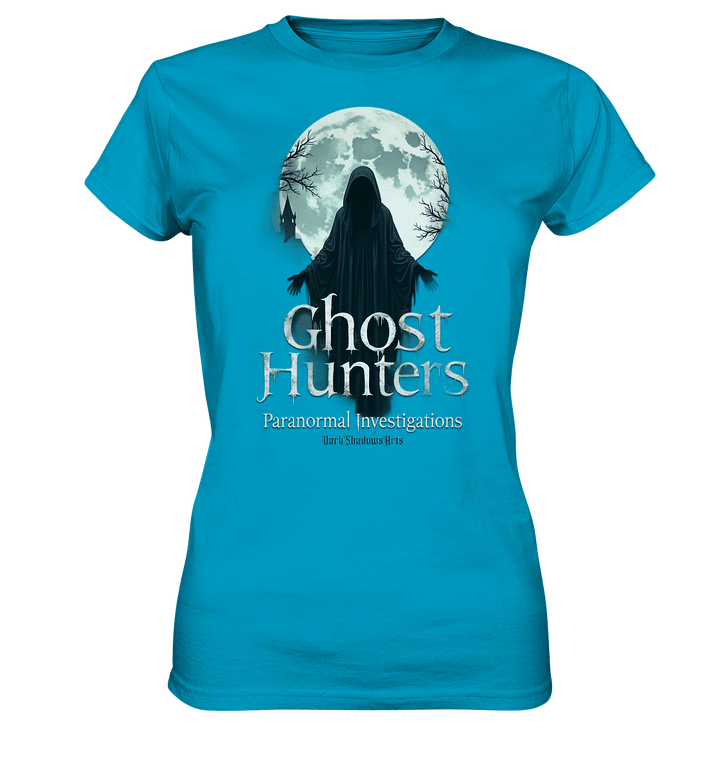 Ghost Hunters - Moonlit Pursuit - Ladies Premium Shirt | Lady - Shirts | Dark Shadows Arts