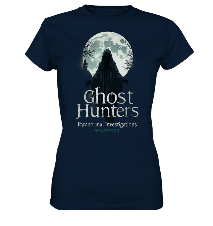 Ghost Hunters - Moonlit Pursuit - Ladies Premium Shirt | Lady - Shirts | Dark Shadows Arts