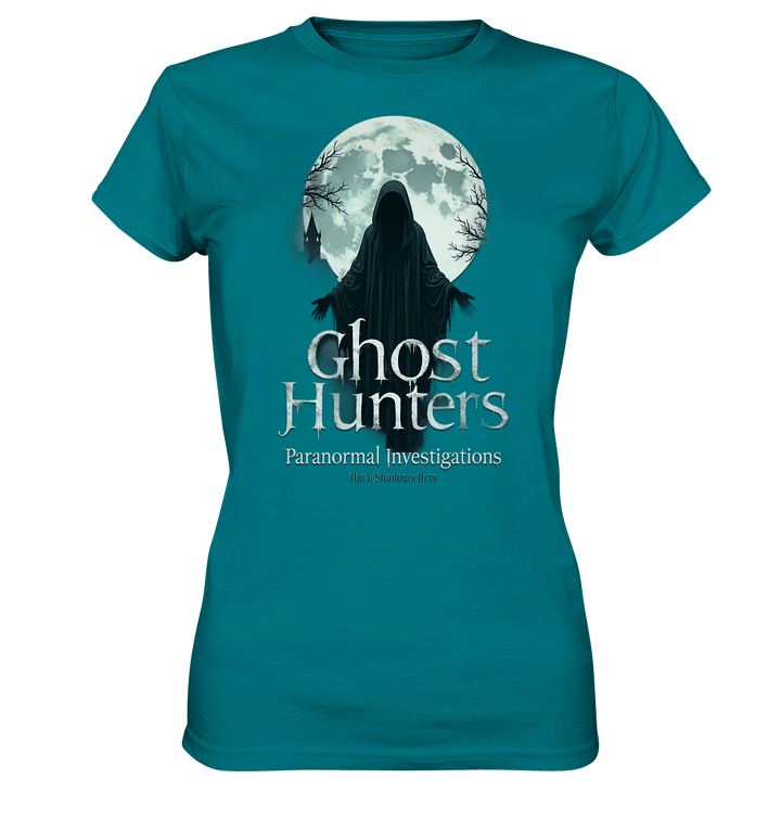Ghost Hunters - Moonlit Pursuit - Ladies Premium Shirt | Lady - Shirts | Dark Shadows Arts