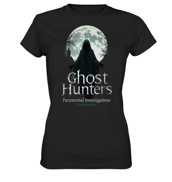 Ghost Hunters - Moonlit Pursuit - Ladies Premium Shirt | Lady - Shirts | Dark Shadows Arts