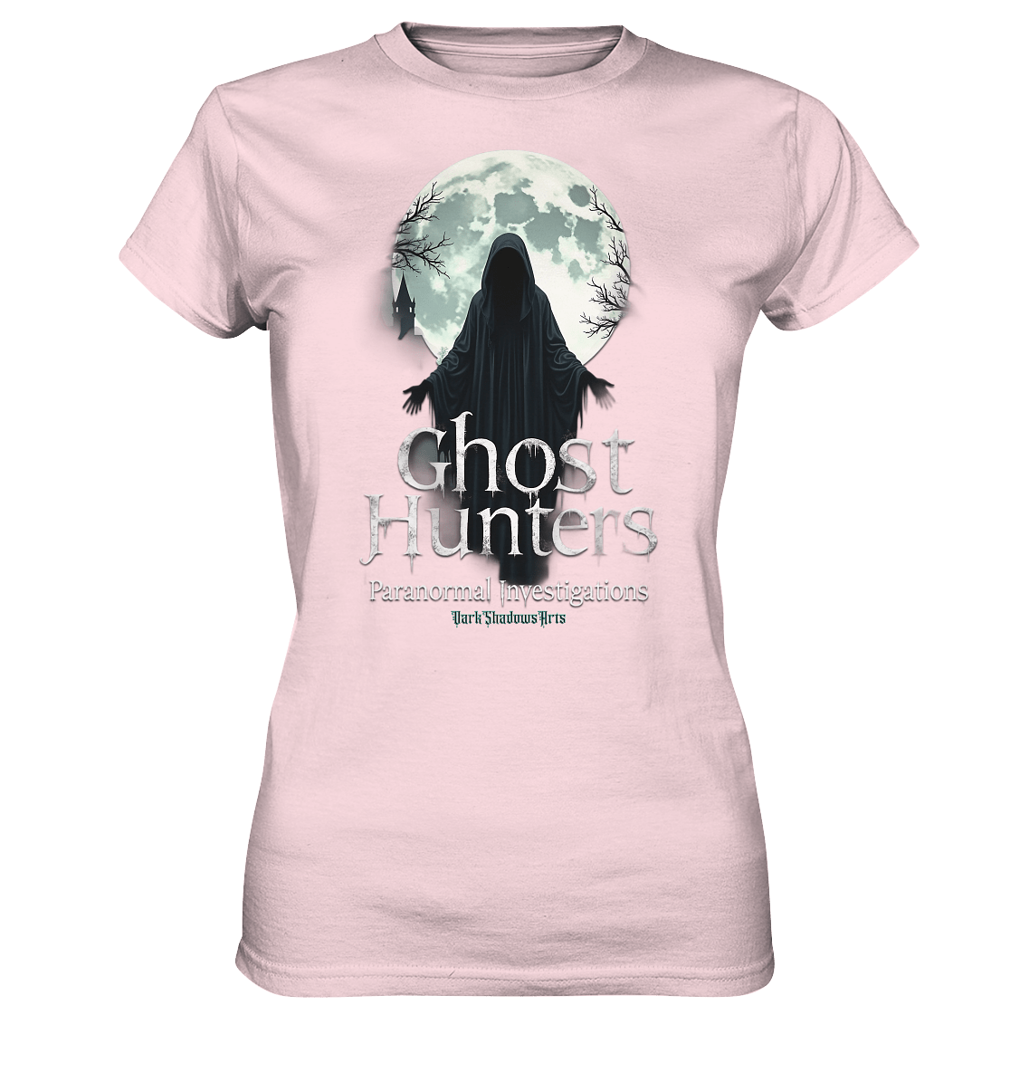 Ghost Hunters - Moonlit Pursuit - Ladies Premium Shirt | Lady - Shirts | Dark Shadows Arts