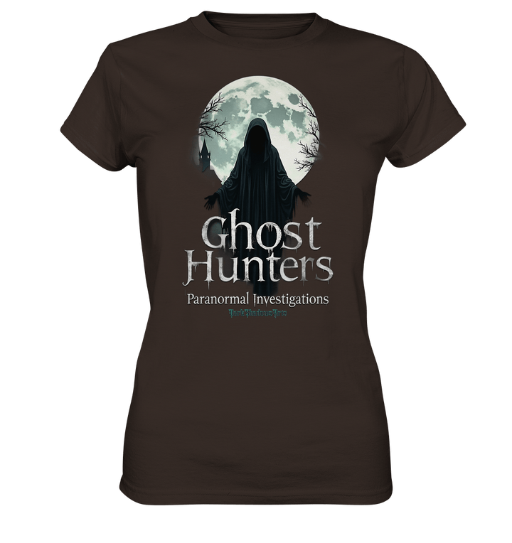Ghost Hunters - Moonlit Pursuit - Ladies Premium Shirt | Lady - Shirts | Dark Shadows Arts