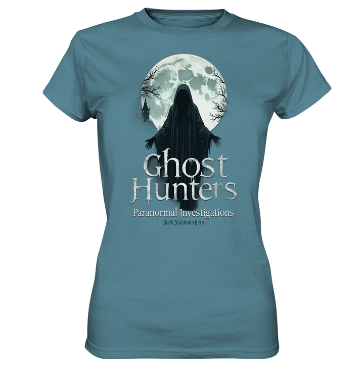 Ghost Hunters - Moonlit Pursuit - Ladies Premium Shirt | Lady - Shirts | Dark Shadows Arts