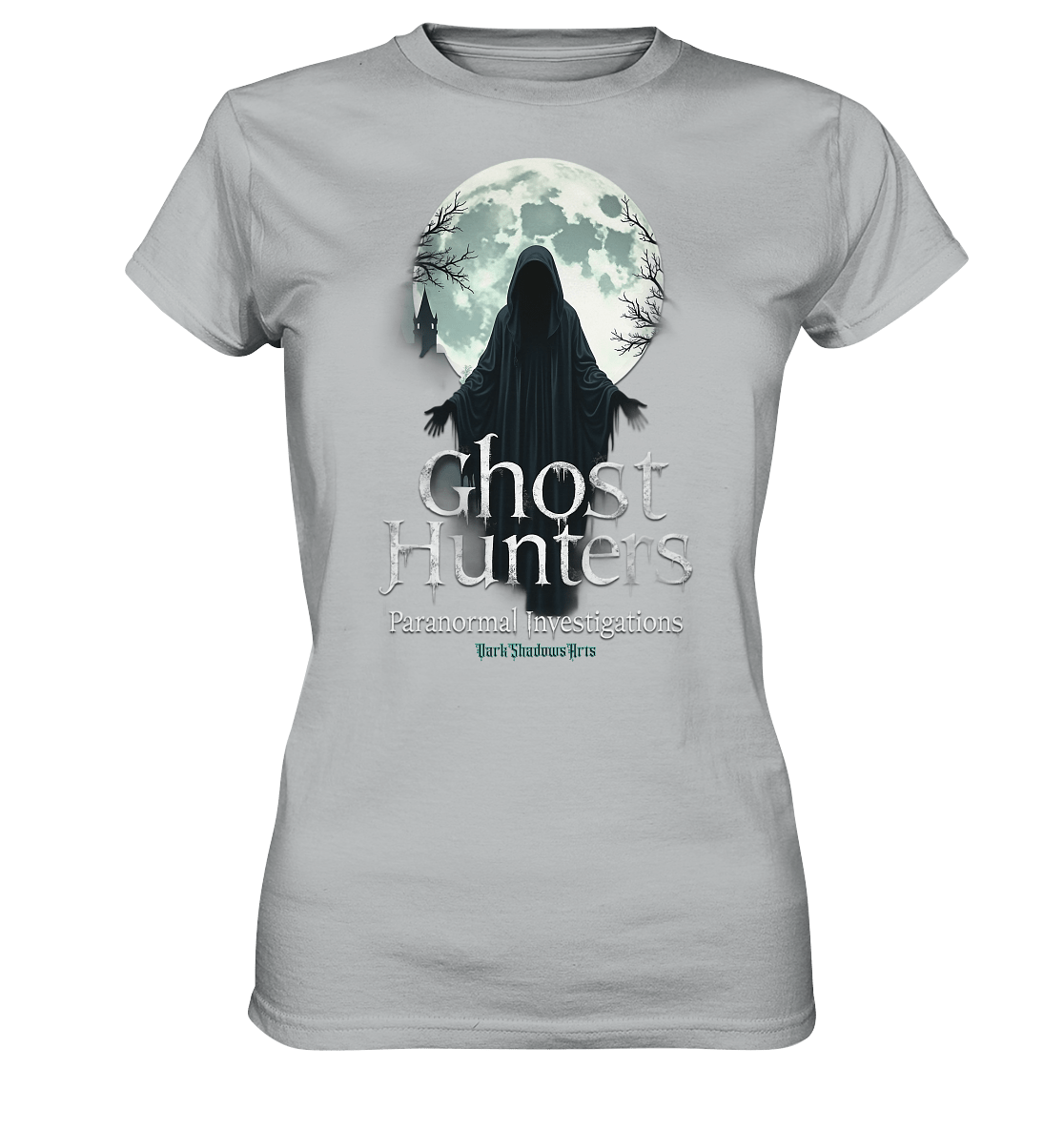 Ghost Hunters - Moonlit Pursuit - Ladies Premium Shirt | Lady - Shirts | Dark Shadows Arts