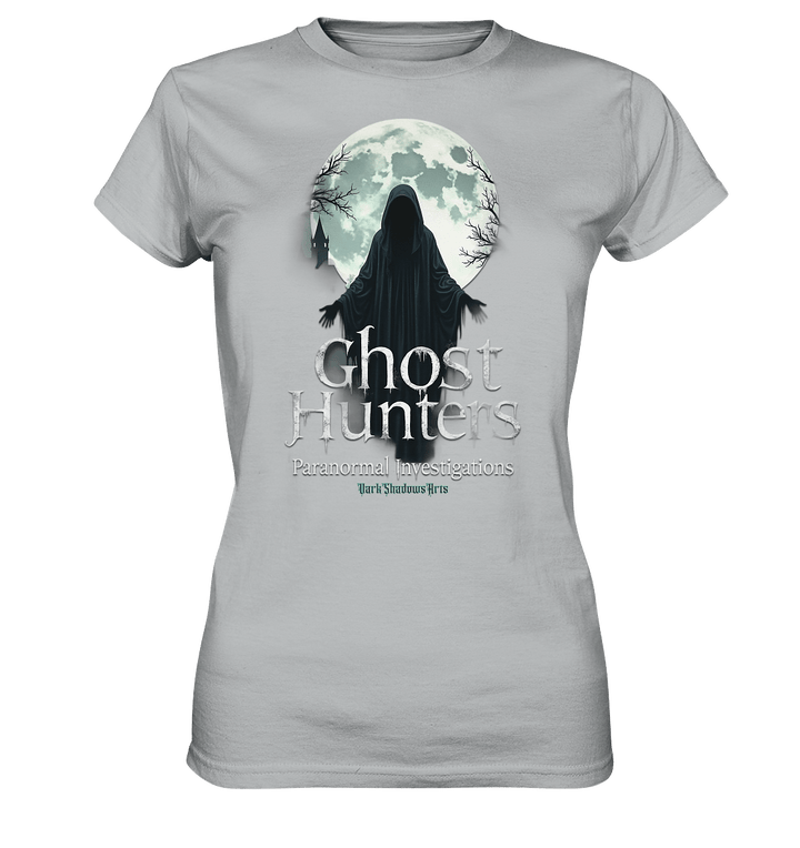 Ghost Hunters - Moonlit Pursuit - Ladies Premium Shirt | Lady - Shirts | Dark Shadows Arts