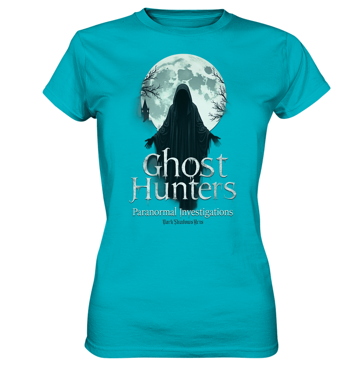 Ghost Hunters - Moonlit Pursuit - Ladies Premium Shirt | Lady - Shirts | Dark Shadows Arts
