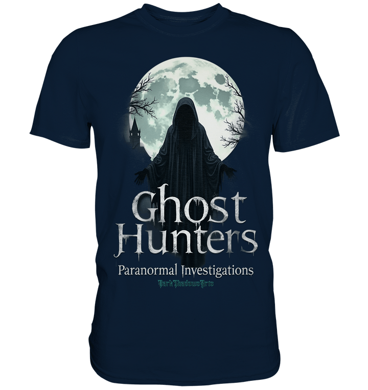 Ghost Hunters - Moonlit Pursuit - Premium Shirt | Unisex - Shirts | Dark Shadows Arts
