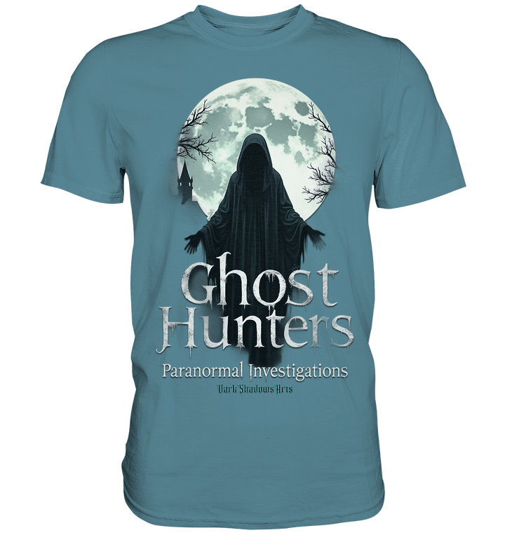 Ghost Hunters - Moonlit Pursuit - Premium Shirt | Unisex - Shirts | Dark Shadows Arts