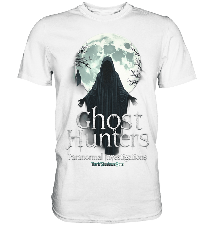 Ghost Hunters - Moonlit Pursuit - Premium Shirt | Unisex - Shirts | Dark Shadows Arts