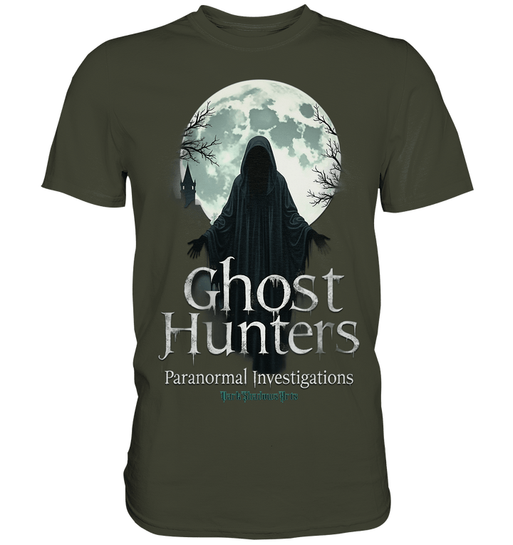 Ghost Hunters - Moonlit Pursuit - Premium Shirt | Unisex - Shirts | Dark Shadows Arts