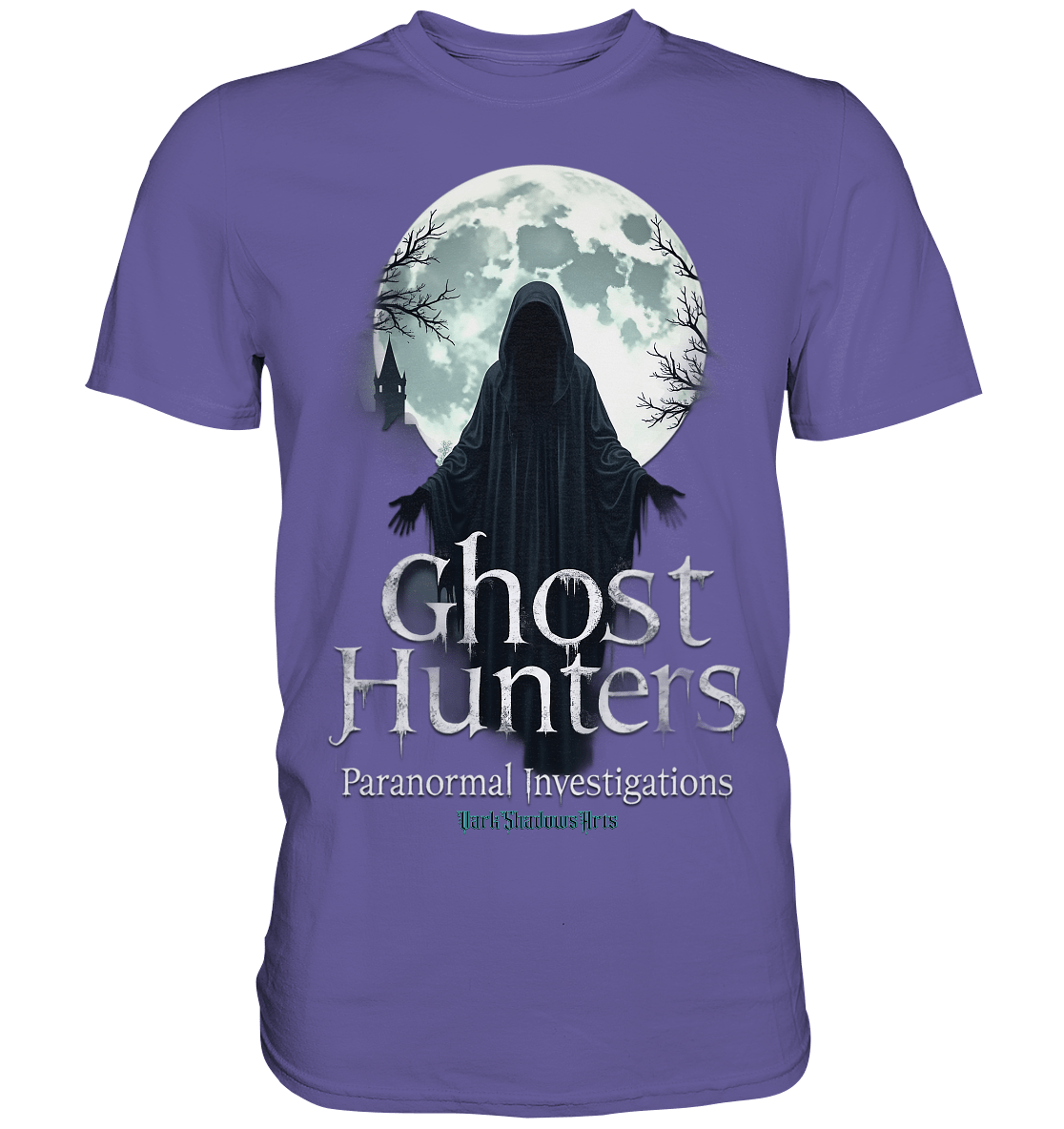 Ghost Hunters - Moonlit Pursuit - Premium Shirt | Unisex - Shirts | Dark Shadows Arts