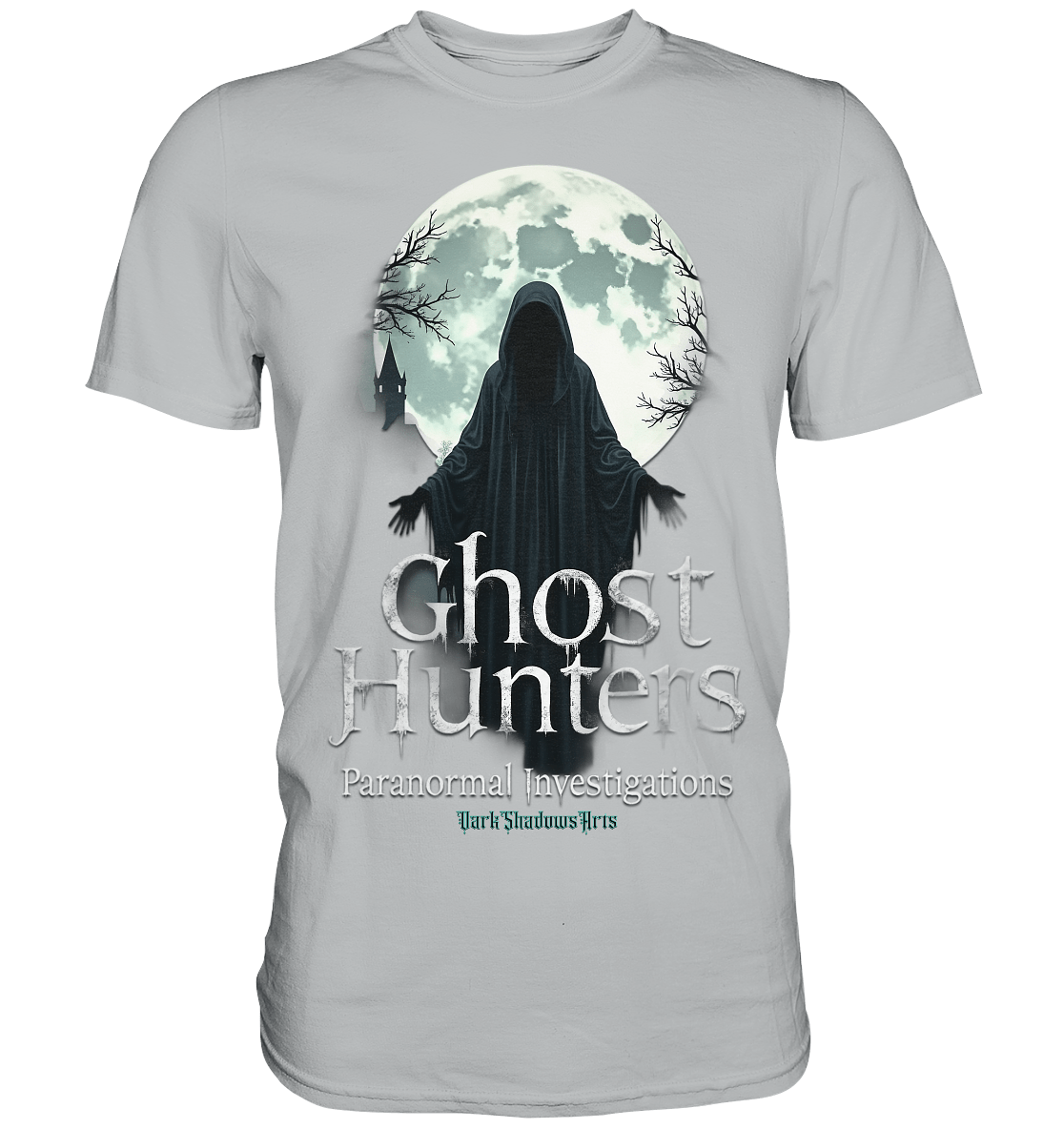 Ghost Hunters - Moonlit Pursuit - Premium Shirt | Unisex - Shirts | Dark Shadows Arts
