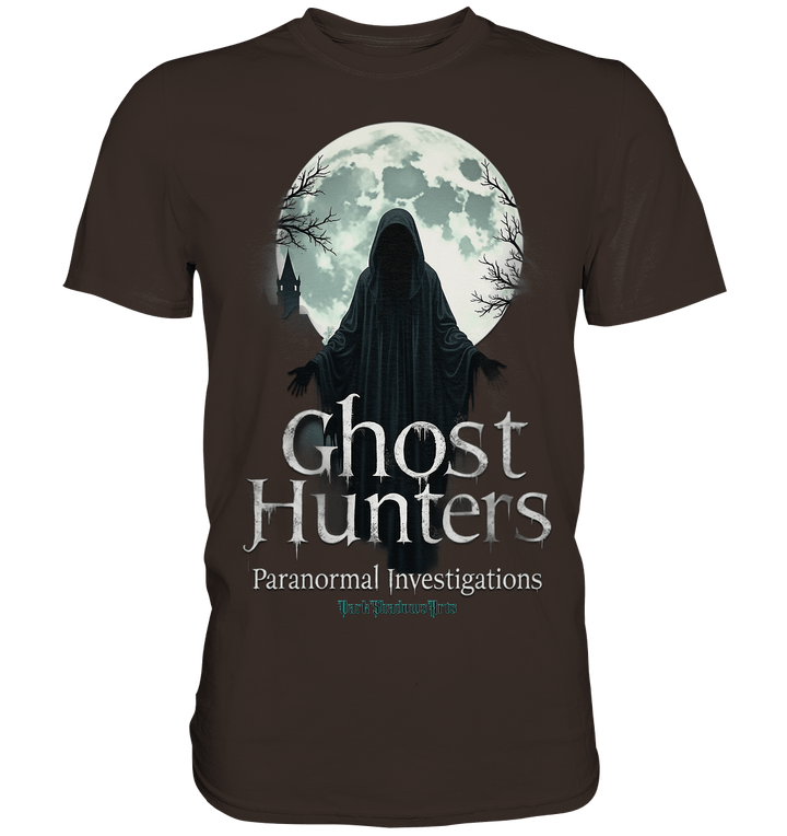 Ghost Hunters - Moonlit Pursuit - Premium Shirt | Unisex - Shirts | Dark Shadows Arts