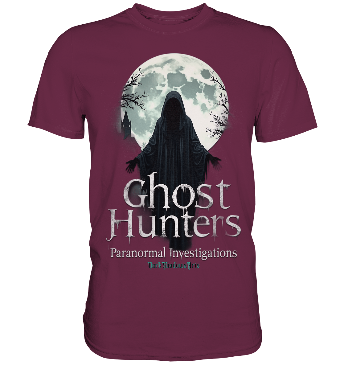 Ghost Hunters - Moonlit Pursuit - Premium Shirt | Unisex - Shirts | Dark Shadows Arts
