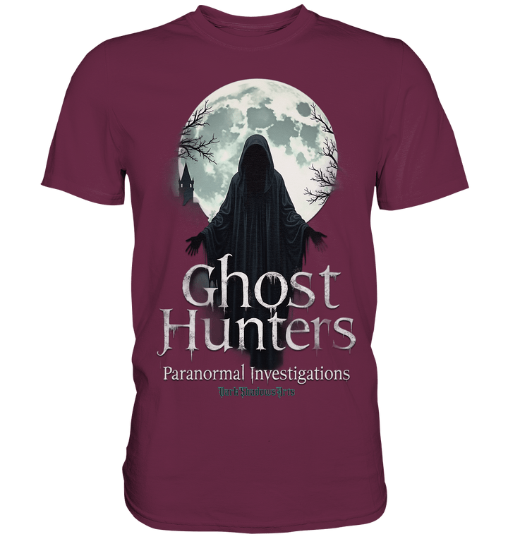 Ghost Hunters - Moonlit Pursuit - Premium Shirt | Unisex - Shirts | Dark Shadows Arts