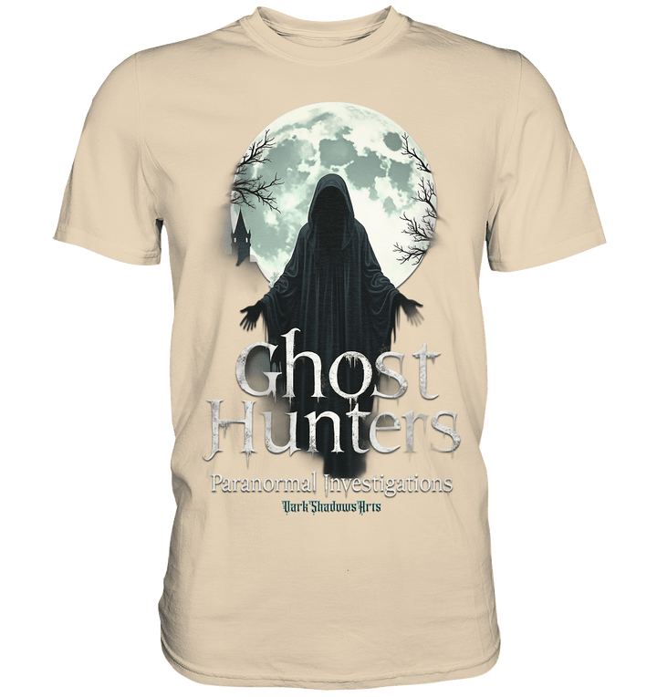 Ghost Hunters - Moonlit Pursuit - Premium Shirt | Unisex - Shirts | Dark Shadows Arts