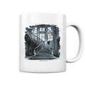 Gitarre mit Skelettfingern - Konzertzeichen Kopie - Tasse glossy | Trinkgefäße | Dark Shadows Arts