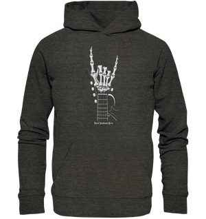 Gitarre mit Skelettfingern - Konzertzeichen - Organic Hoodie | Hoodies | Dark Shadows Arts
