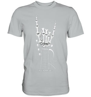Gitarre mit Skelettfingern - Konzertzeichen - Premium Shirt | Unisex - Shirts | Dark Shadows Arts