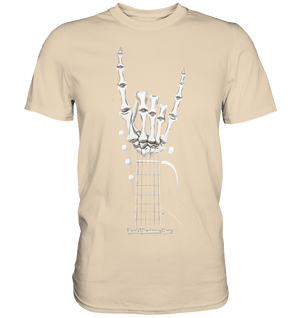 Gitarre mit Skelettfingern - Konzertzeichen - Premium Shirt | Unisex - Shirts | Dark Shadows Arts