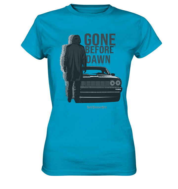 Gone Before Dawn - Düstere Mystik & Geheimnisvolle Atmosphäre - Ladies Premium Shirt | Lady - Shirts | Dark Shadows Arts