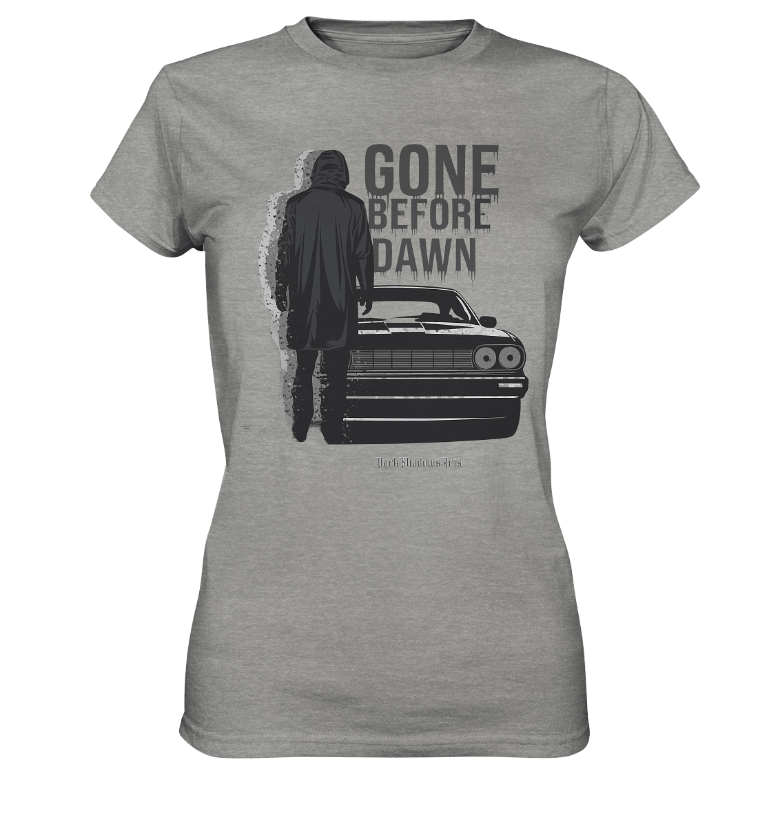Gone Before Dawn - Düstere Mystik & Geheimnisvolle Atmosphäre - Ladies Premium Shirt | Lady - Shirts | Dark Shadows Arts