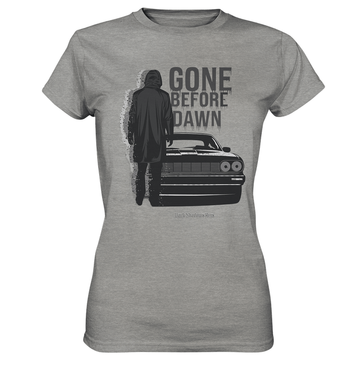 Gone Before Dawn - Düstere Mystik & Geheimnisvolle Atmosphäre - Ladies Premium Shirt | Lady - Shirts | Dark Shadows Arts