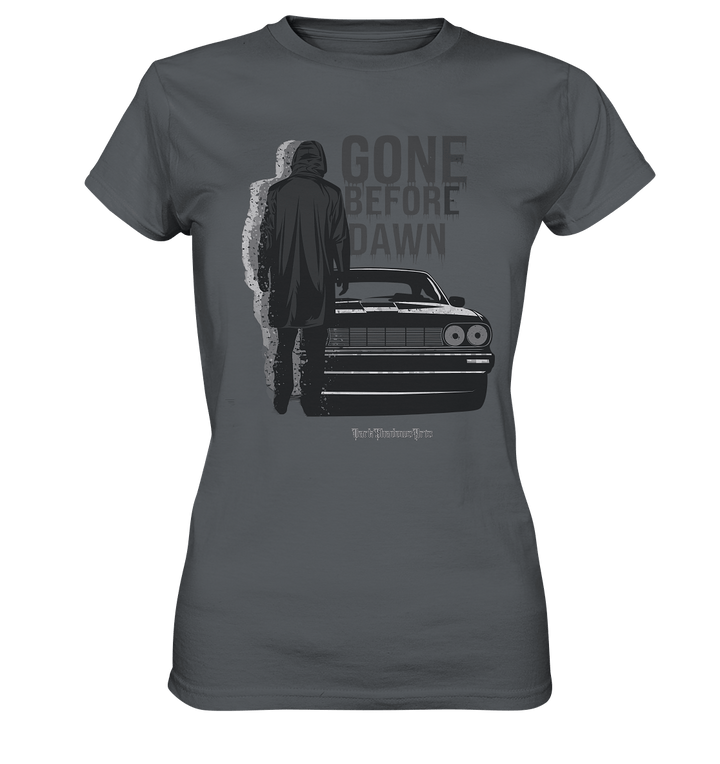 Gone Before Dawn - Düstere Mystik & Geheimnisvolle Atmosphäre - Ladies Premium Shirt | Lady - Shirts | Dark Shadows Arts