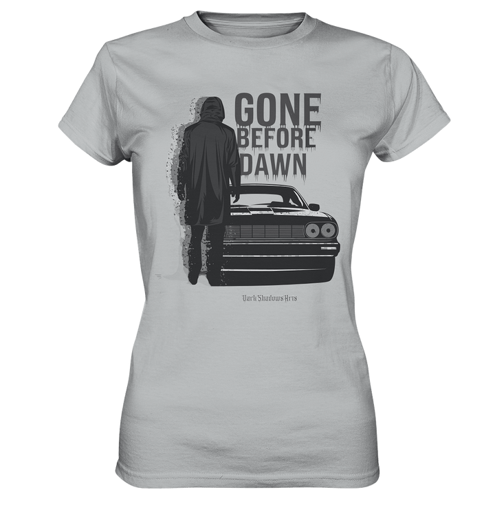 Gone Before Dawn - Düstere Mystik & Geheimnisvolle Atmosphäre - Ladies Premium Shirt | Lady - Shirts | Dark Shadows Arts