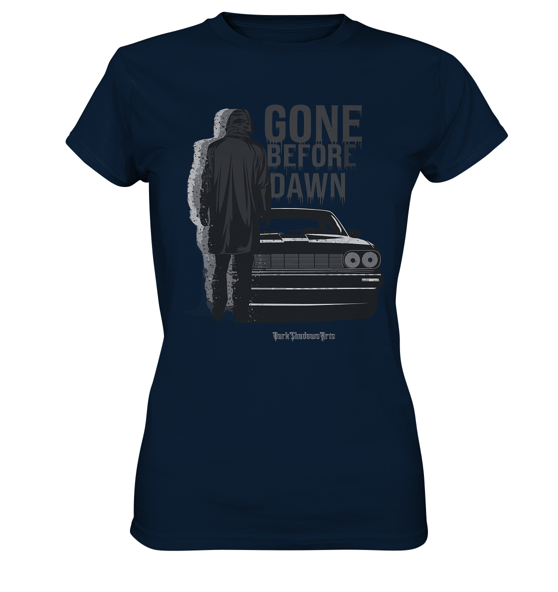 Gone Before Dawn - Düstere Mystik & Geheimnisvolle Atmosphäre - Ladies Premium Shirt | Lady - Shirts | Dark Shadows Arts