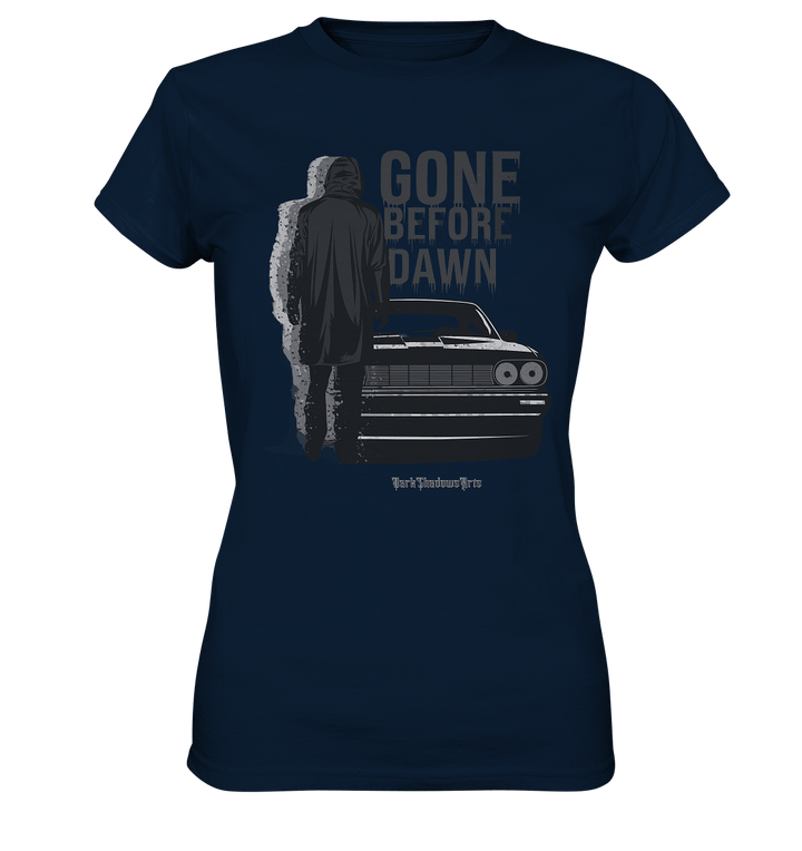 Gone Before Dawn - Düstere Mystik & Geheimnisvolle Atmosphäre - Ladies Premium Shirt | Lady - Shirts | Dark Shadows Arts