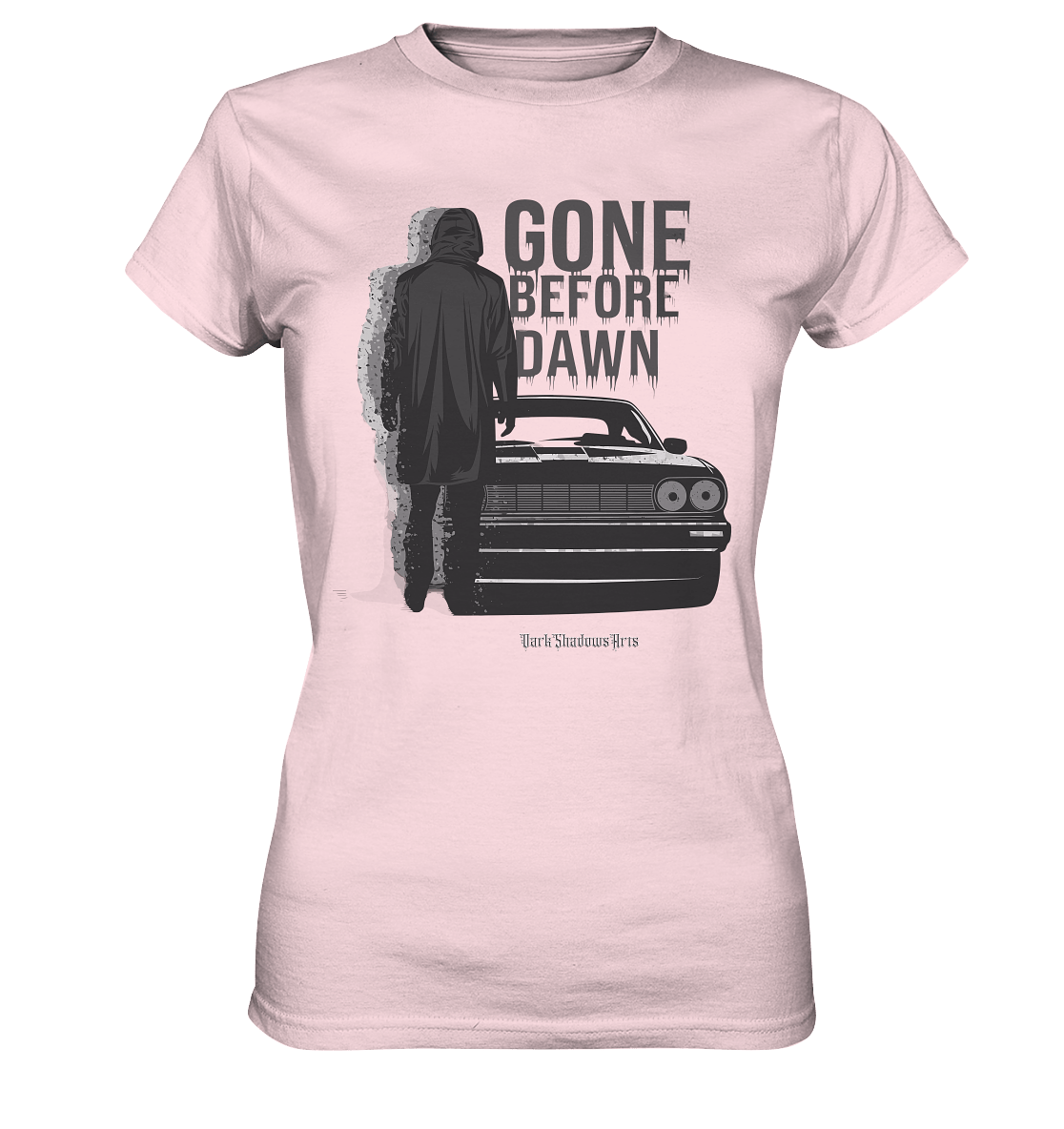 Gone Before Dawn - Düstere Mystik & Geheimnisvolle Atmosphäre - Ladies Premium Shirt | Lady - Shirts | Dark Shadows Arts
