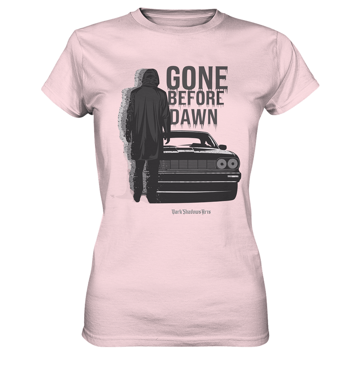 Gone Before Dawn - Düstere Mystik & Geheimnisvolle Atmosphäre - Ladies Premium Shirt | Lady - Shirts | Dark Shadows Arts